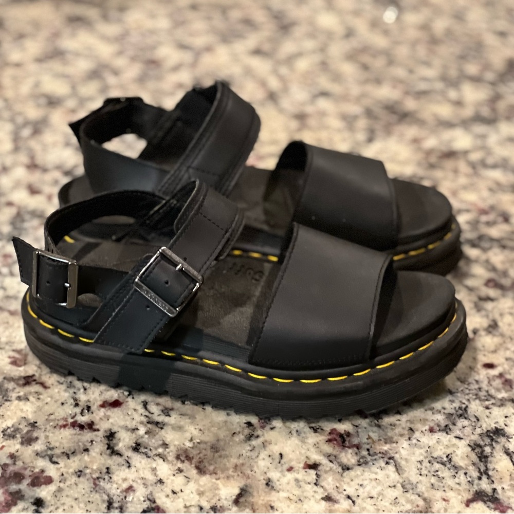 Dr. Martens Voss Leather Strap Sandals